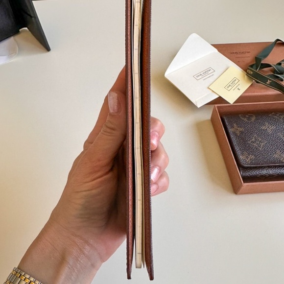 Louis Vuitton Monogran Checkbook Holder Case Wallet - Picture 6 of 8